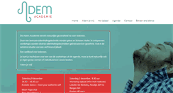 Desktop Screenshot of ademacademie.com